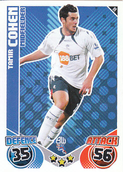 Tamir Cohen Bolton Wanderers 2010/11 Topps Match Attax #99